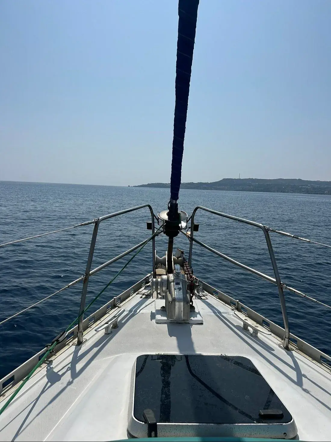Sunset cruise from Rhodes Town towards Kallithea